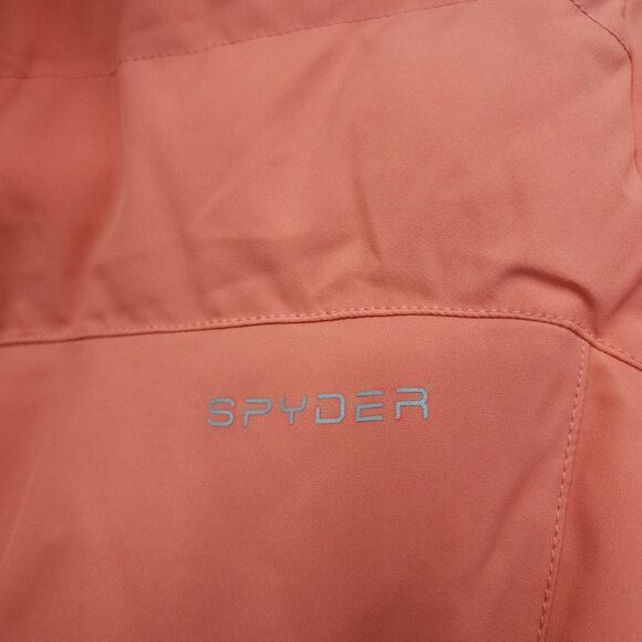 NEW Spyder Girls Atlas Zadie Synthetic Down Jacket Ski Snow Jacket Size 16 Peach - Picture 16 of 16